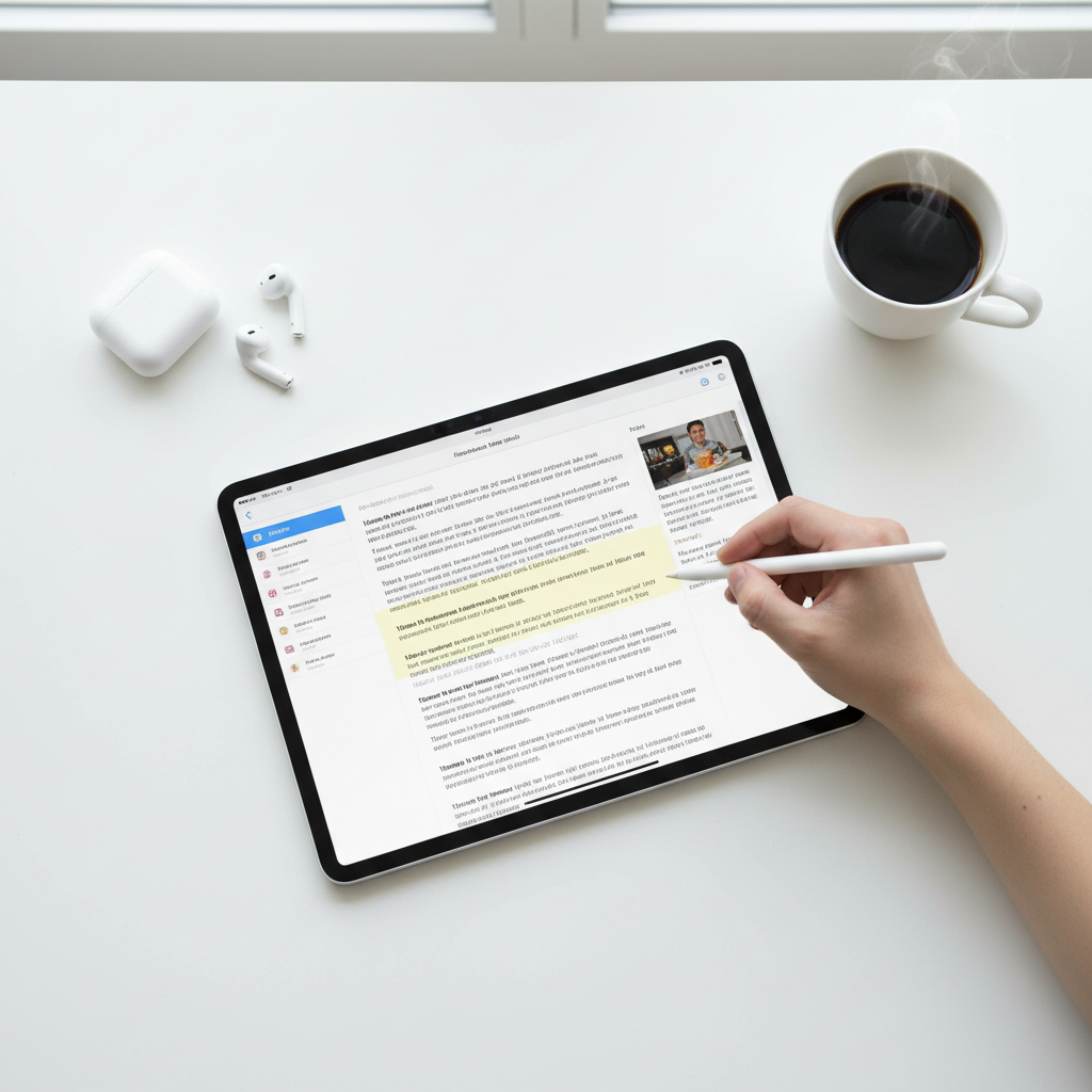 아이패드로 필기